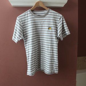 Uniqlo Jean-Michel Basquiat Men's Striped Short Sleeve Tee Size Small
